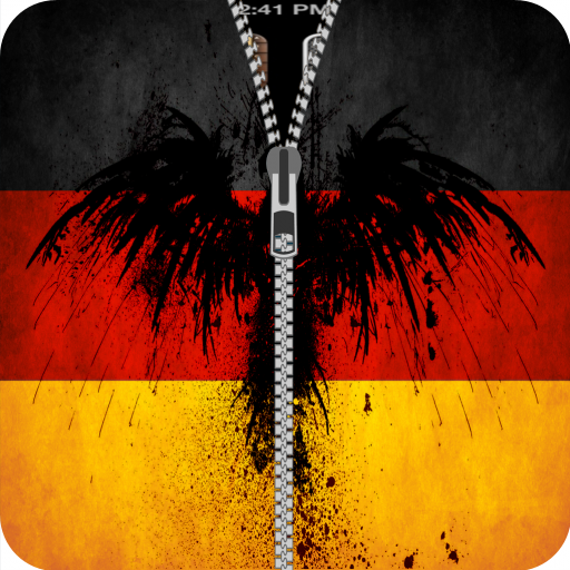 Germany Flag Zipper Screenlock