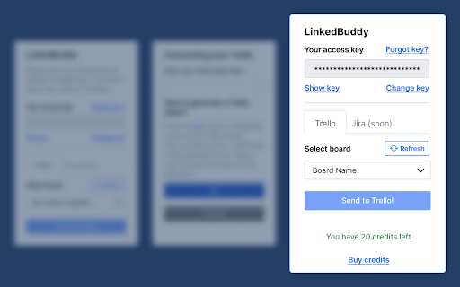 Сopying Linkedin profiles to your Trello CRM