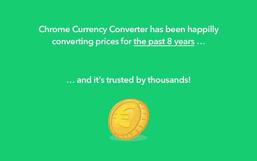 Chrome Currency Converter