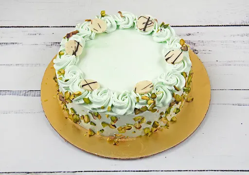 Eggless Pista Cake [500 Grams]