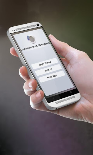 Crepuscular cloud GO Keyboard