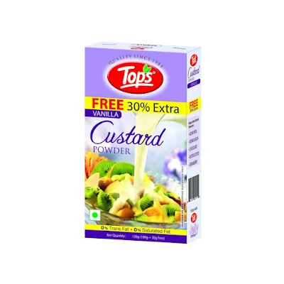 Tops Custard Powder Vanilla 100 Gm