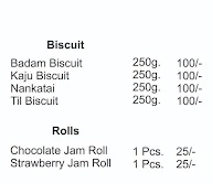 Bangalore Iyangar's Bakery menu 1