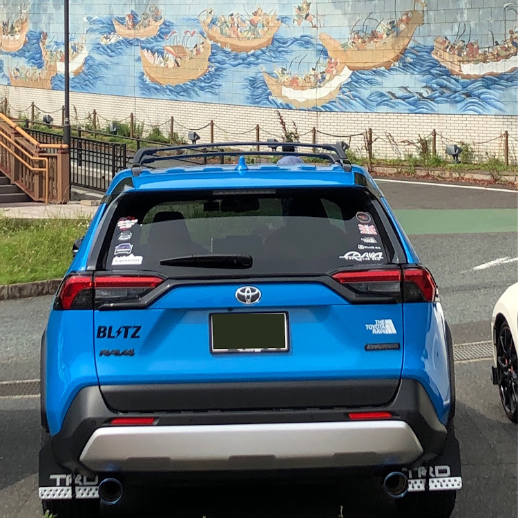 RAV4のアドベンチャー・シアンメタリック・RAV4・関門橋・大平山ラーメンに関するカスタム事例の投稿画像2枚目