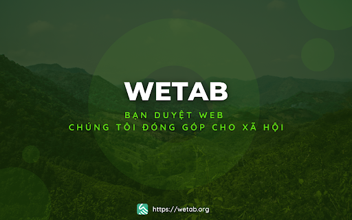 WETAB | Cùng chúng tôi đóng góp cho xã hội