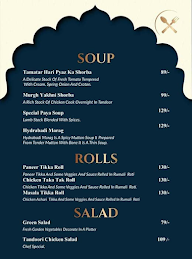 Crystal Banquet & Rooftop Restaurant menu 1