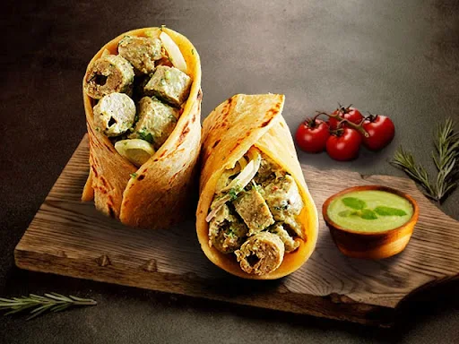 Afghani Chicken Seekh Roll - 7 Inches