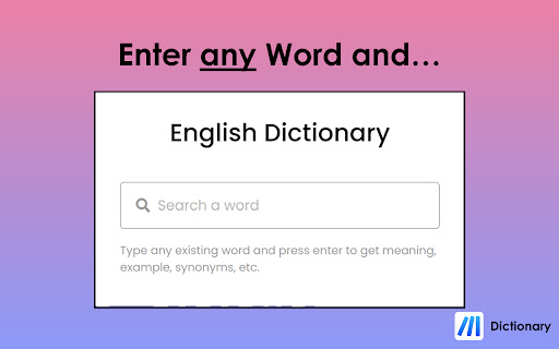 Dictionary | PixelApps