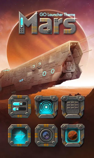 Mars GO Launcher Theme