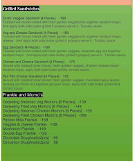 The Thickshake Factory menu 1