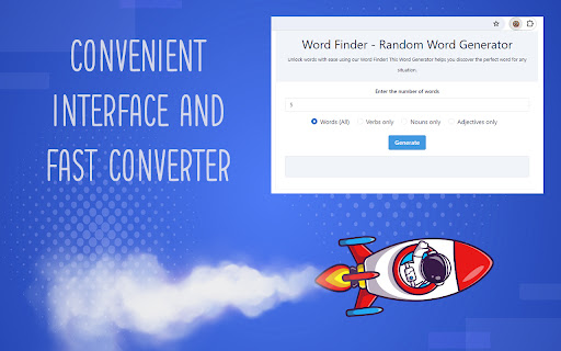 Word Finder - Random Word Generator