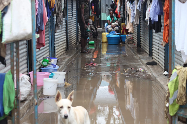 A section of Kamidumbi Estate in Nyando where residents' properties were destroyed by floods on May 1, 2023.