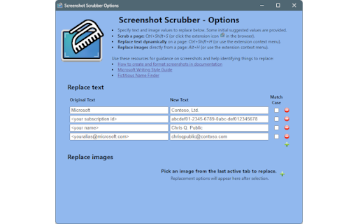 Screenshot Scrubber