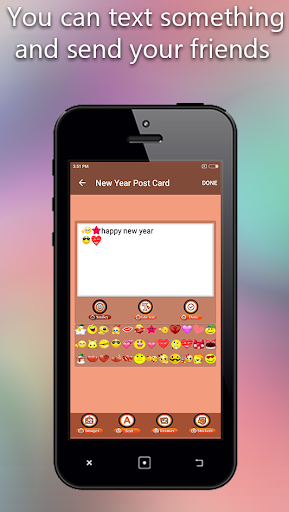 Happy New Year Postcard