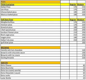 33 Eatery menu 