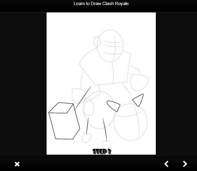 Learn to Draw CR Characters Screen 3