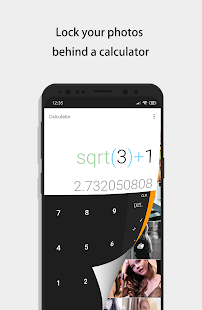 Calculator - photo vault banner