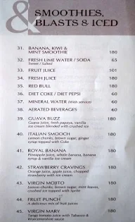 Salt & Cravings menu 4