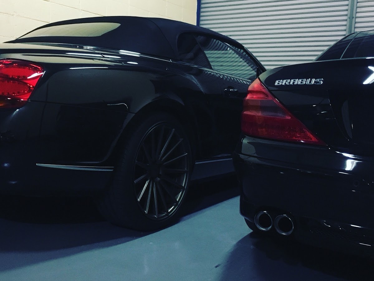 メルセデス ベンツ Slを華麗にカスタム By Da 18 02 06 Ass Of My Lady Sbenz Brabus B11 Bentley Gtcv Cartune