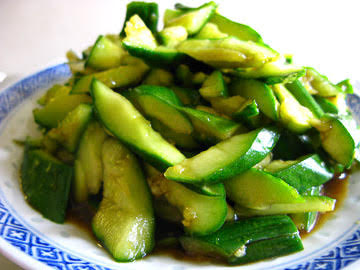 chinese, cold dish, cucumber, recipe, salad, smashed, 拍黃瓜