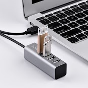 Bộ Chia Cổng Usb Hoco Hb1 - 4 Cổng Usb - Chính Hãng Bảo Hành 6 Tháng Tại Cửa Hàng