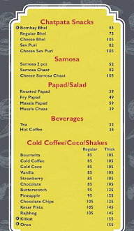 Karnavati Snacks menu 6