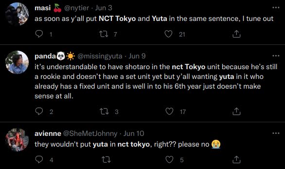 yuta nct tokyo twt