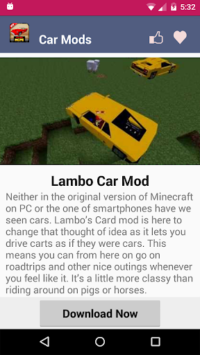 免費下載娛樂APP|Car Mod FOR MCPE| app開箱文|APP開箱王