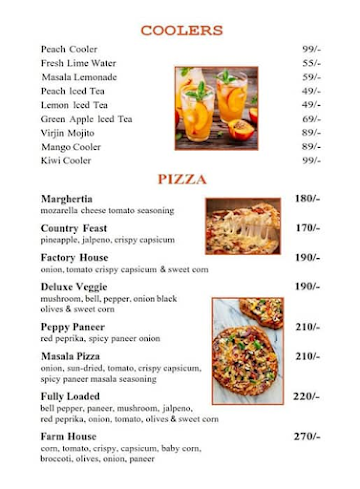 Kesariyaa Pure Veg Restaurant menu 