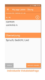 MyLapp Latein - MyLearningApp: Der Vokabeltrainer(圖1)-速報App