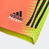 adidas x palace x juventus gk shorts orange / slime / black