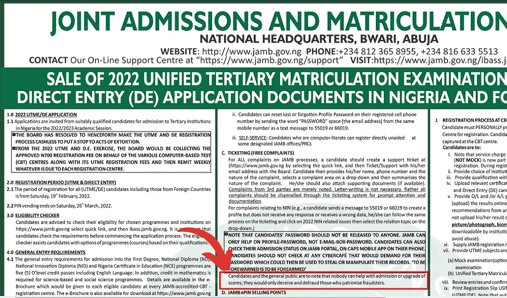 How to upgrade JAMB score- what JAMB says