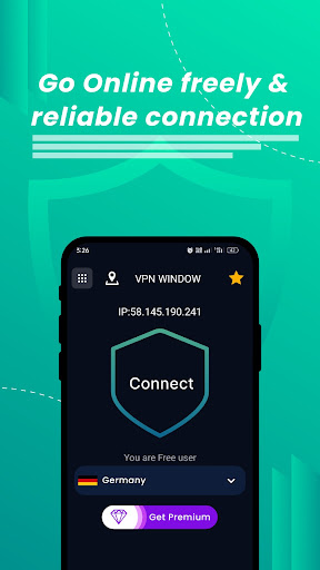 Screenshot VPN Window- Super Master VPN