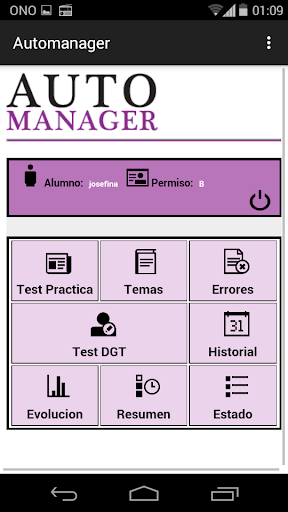 Auto Manager Test DGT