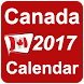 Canada Calendar 2017