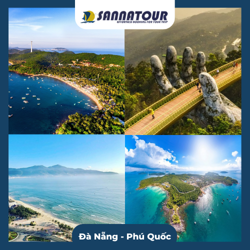 [E - Voucher Sannatour] Đà Nẵng - Phú Quốc