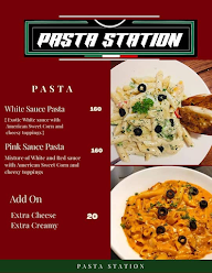 Pasta Station menu 1