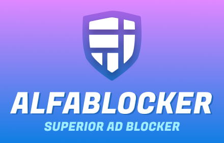 Alfablocker ad blocker Preview image 0