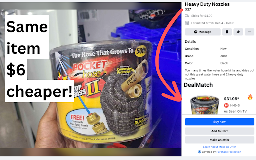 DealMatch - Facebook Marketplace Deal Finder