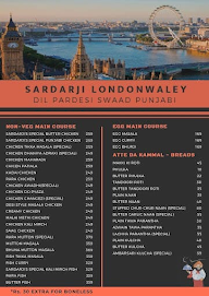 Sardarji Londonwaley menu 5