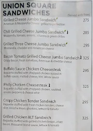 Hot Sauce menu 1