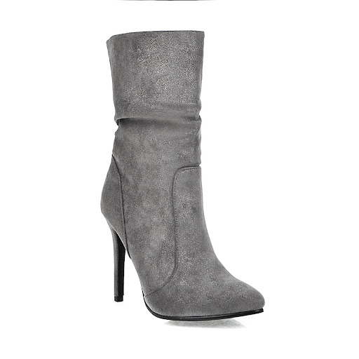 Title 5, Sexy Stiletto Plus Size Low-Top Womens Boots e...