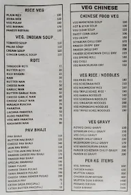 Bombay Masala menu 1