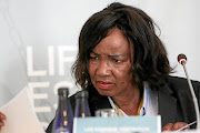 Suspended  director of mental health in  the department of health in Gauteng   Dr Makgabo Manamela gives testimony at the Life Esidimeni arbitration hearings in Parktown, Johannesburg.