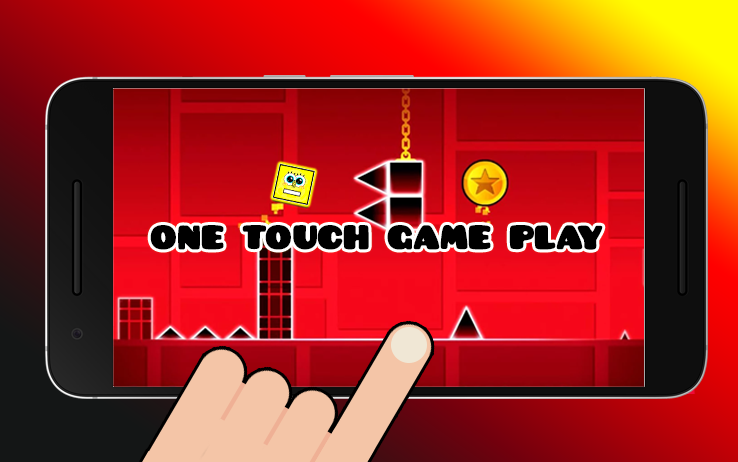 Geometry Sponge Dash Screen 2