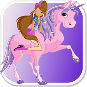 my princess little winx unicorn  Icon