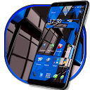 Baixar 3D Icons Black Blue Business Simple Theme Instalar Mais recente APK Downloader