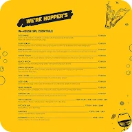 Hopper's Bar & Kitchen menu 2