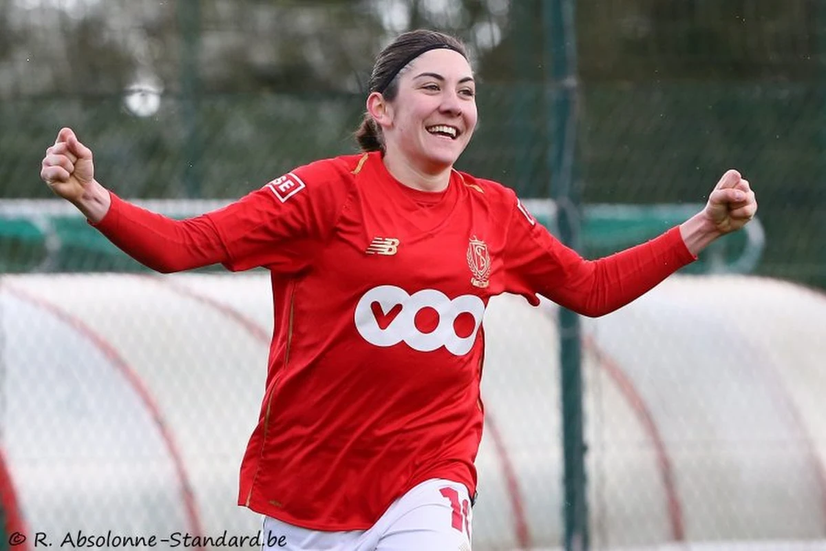 Super League: le Standard Femina solide dauphin d'Anderlecht 