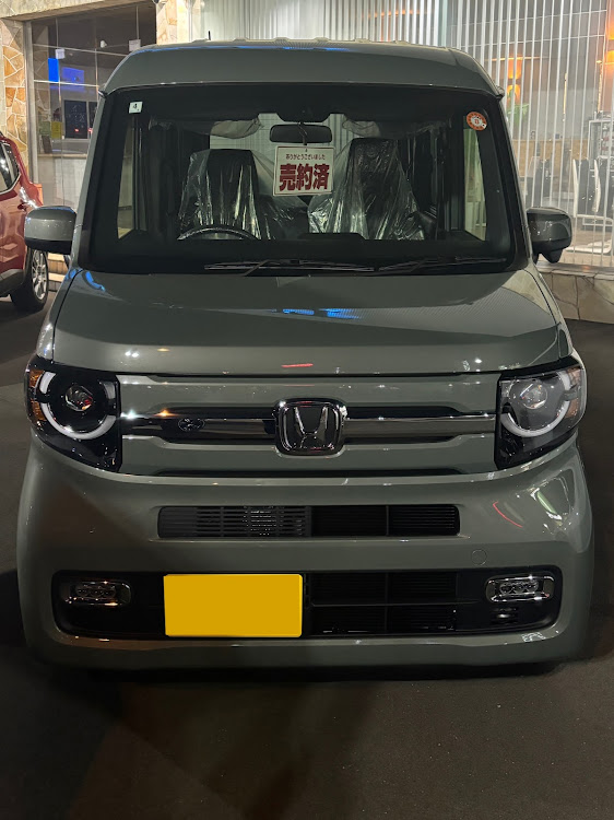 N-VANの納車待ち・なんとか間に合いそう・ケンウッド・フローティングナビ・フィルム5％に関するカスタム事例の投稿画像1枚目